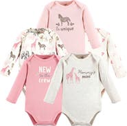 Touched by Nature Little Soft Organic Cotton Long-Sleeve One-Piece Essentials