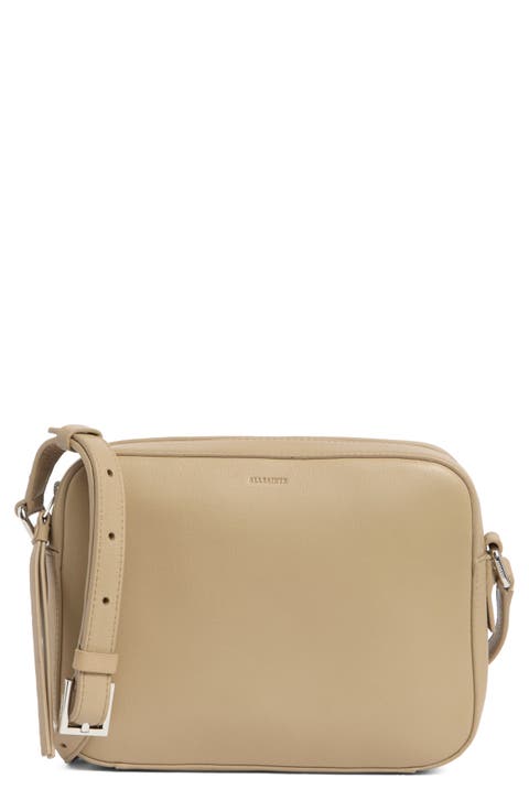 Captain Leather Square Crossbody Bag