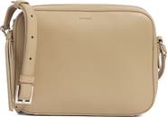 AllSaints Captain Leather Square Crossbody Bag