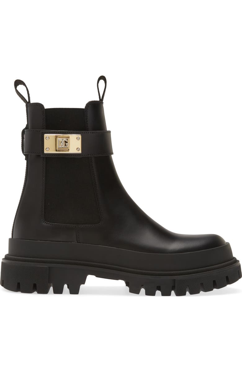 Dolce&Gabbana Lug Sole Chelsea Boot, Alternate, color,