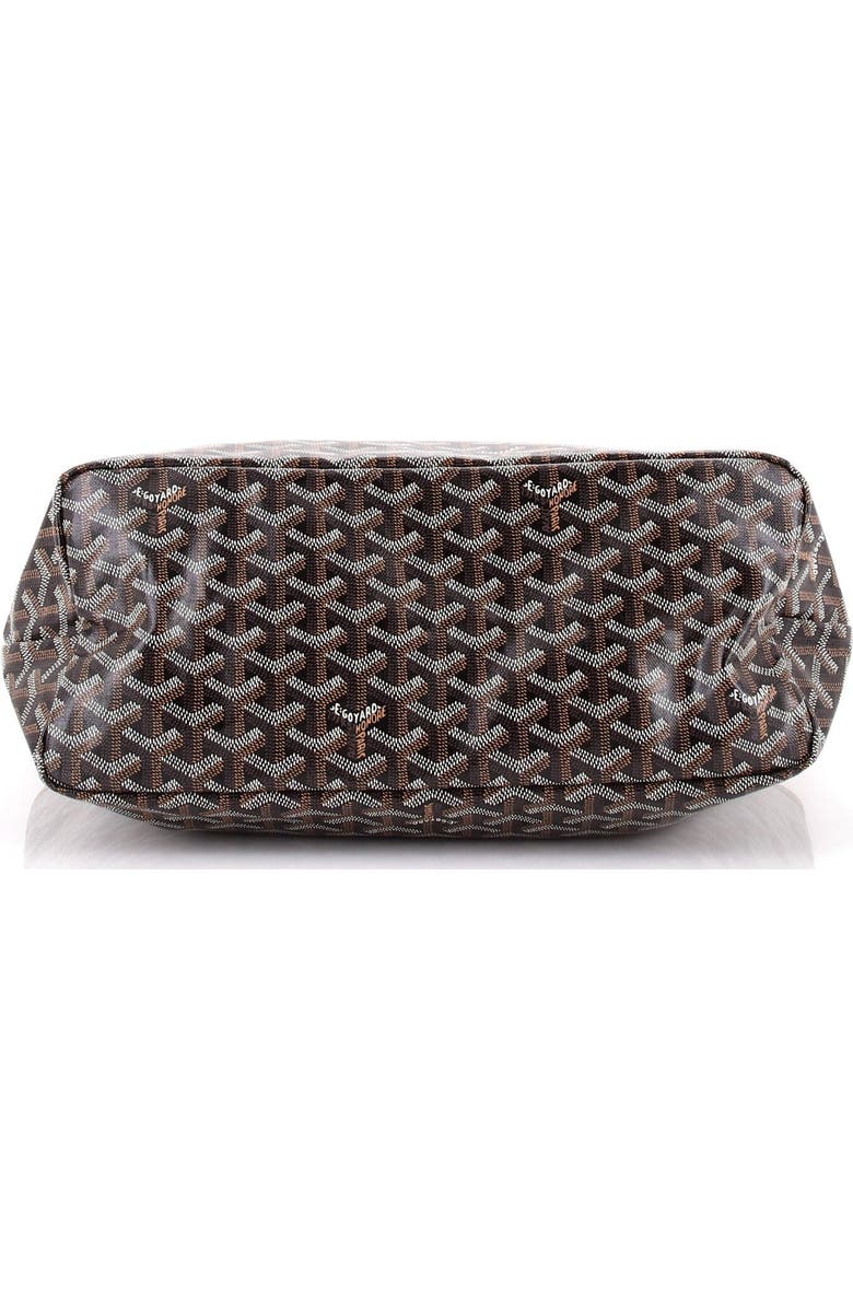 Pre-Owned Goyard Saint Louis Tote Coated Canvas PM, Alternate, color, Brown