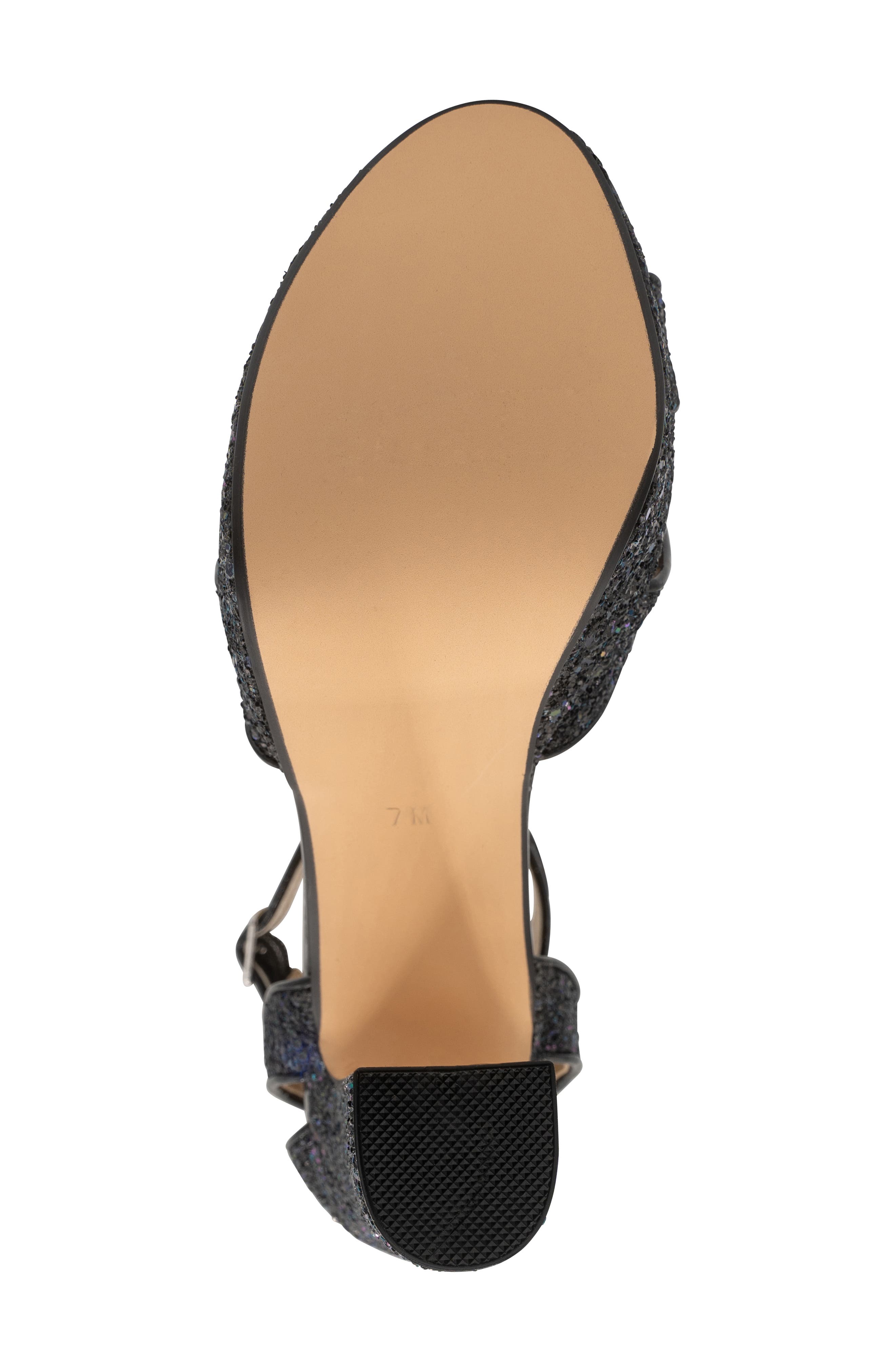 Touch Ups Jemma Ankle Strap Platform Sandal, Alternate, color, Black