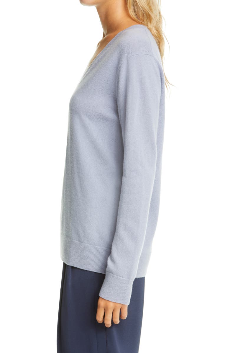 Vince Weekend V-Neck Cashmere Sweater, Alternate, color, 