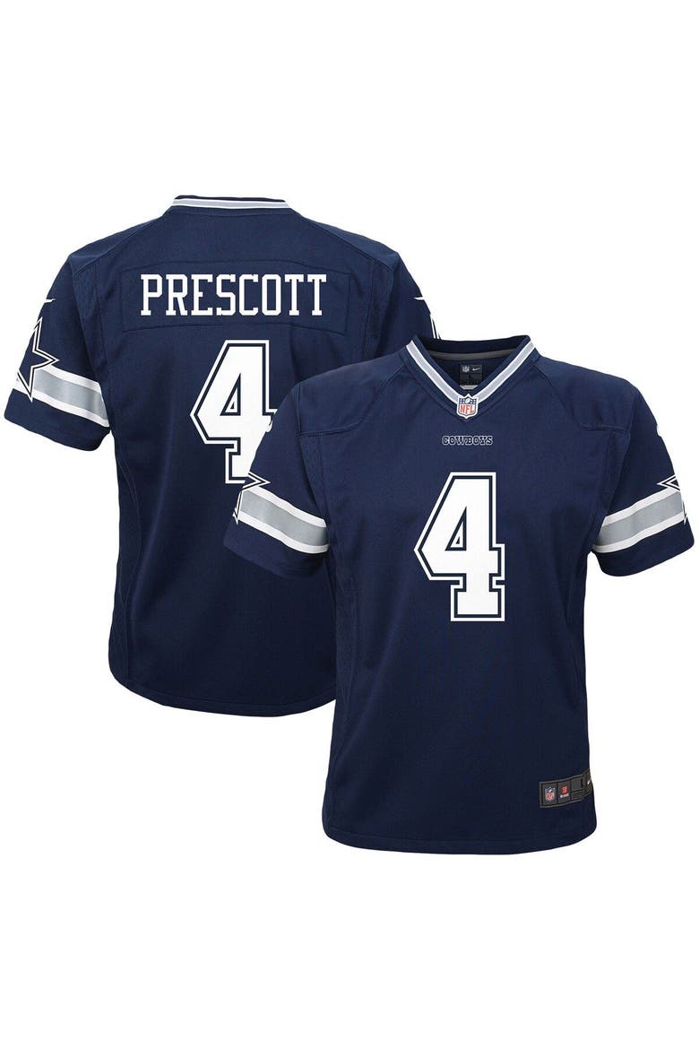 Infant Nike Dak Prescott Navy Dallas Cowboys Player Game Jersey, Main, color, Navy