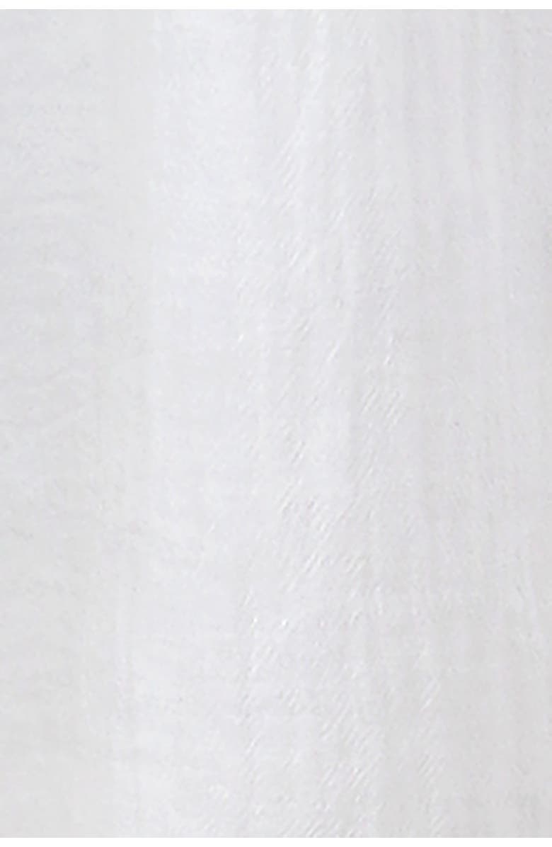 HELEN JON Camp Shirt Cover-Up, Alternate, color, White