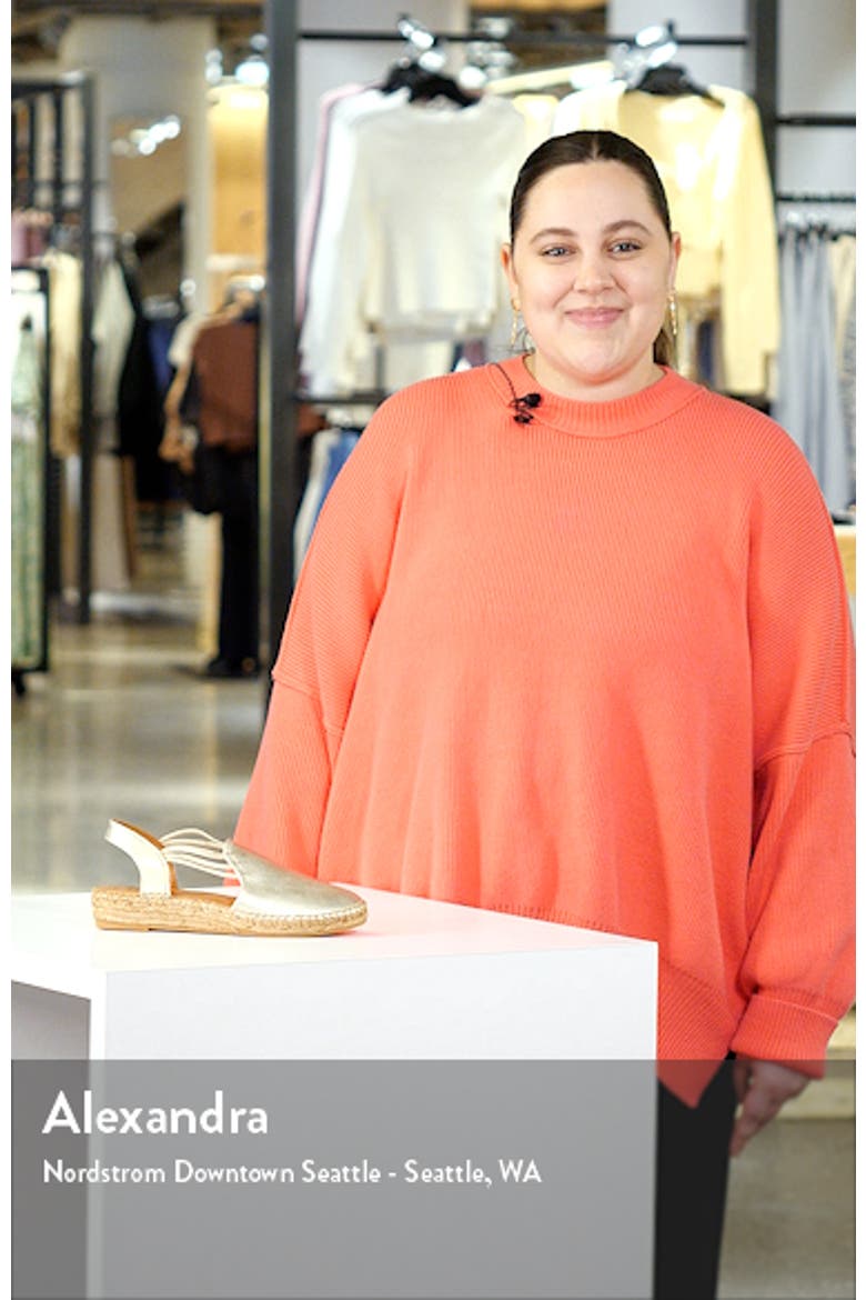 Noelia Espadrille Slip-On video