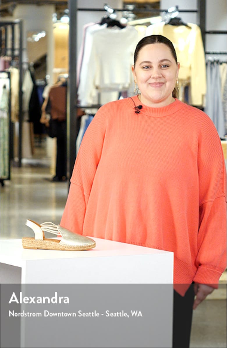 Noelia Espadrille Slip-On, sales video thumbnail