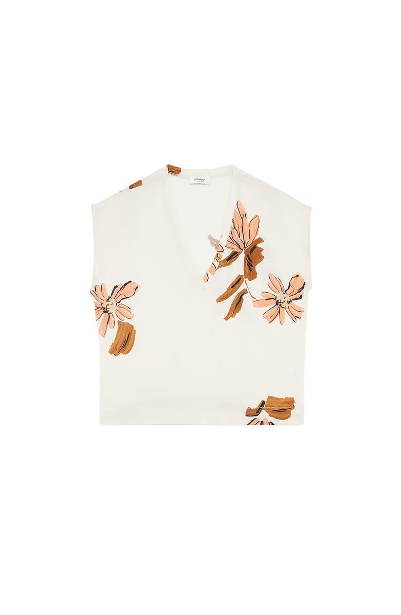 ottod'Ame Viscose Blouse, Alternate, color, Ecru