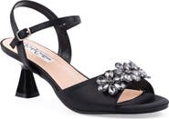 LADY COUTURE Liz Floral Crystal Sandal