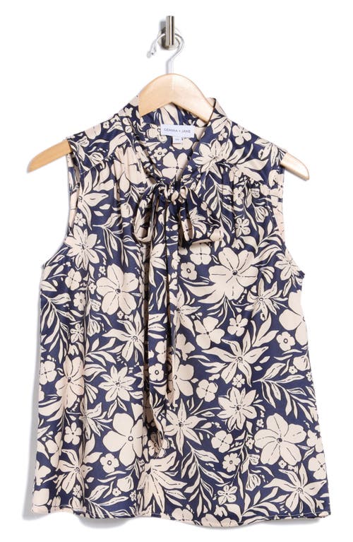 Gemma + Jane Tie Front Sleeveless Top