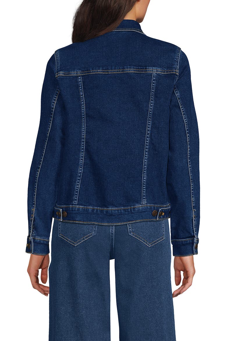 Denim Trucker Jacket, Alternate, color, Crawford Wash