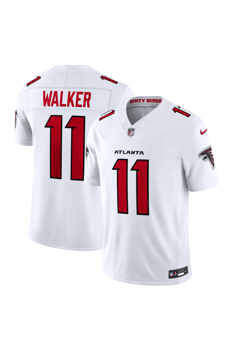 Men's Nike Jalon Walker White Atlanta Falcons Vapor F.U.S.E. Stitched Limited Jersey, Main, color, White
