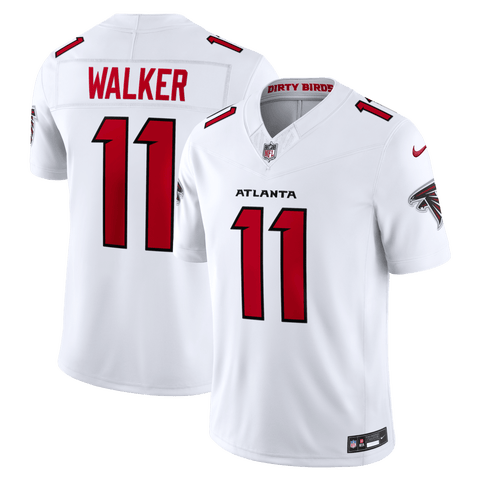 Men's Nike Jalon Walker White Atlanta Falcons Vapor F.U.S.E. Stitched Limited Jersey