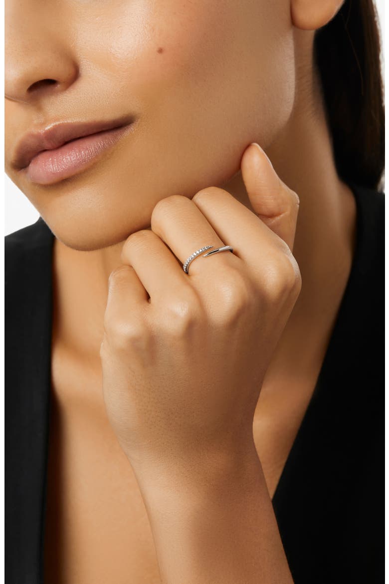 Bypass Ring - Oren Silver, Alternate, color, Silver