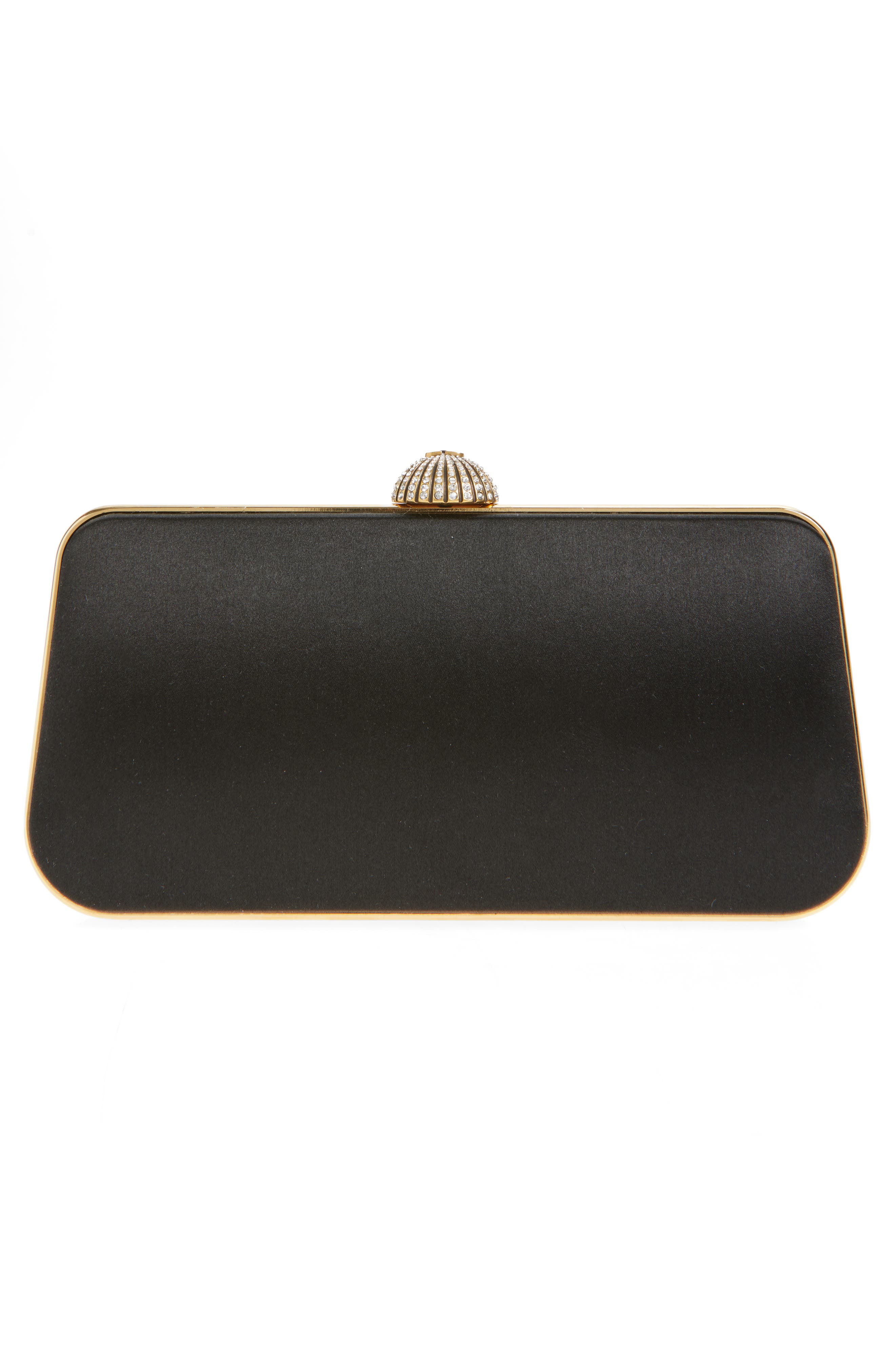 Valentino Garavani Carry Secrets Embellished Minaudière, Alternate, color, Black/ Crystal