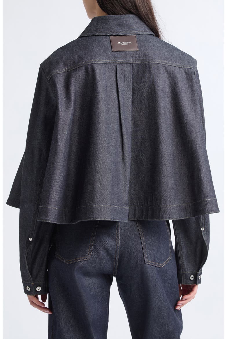 Denim Swing Shirt, Alternate, color, INDIGO
