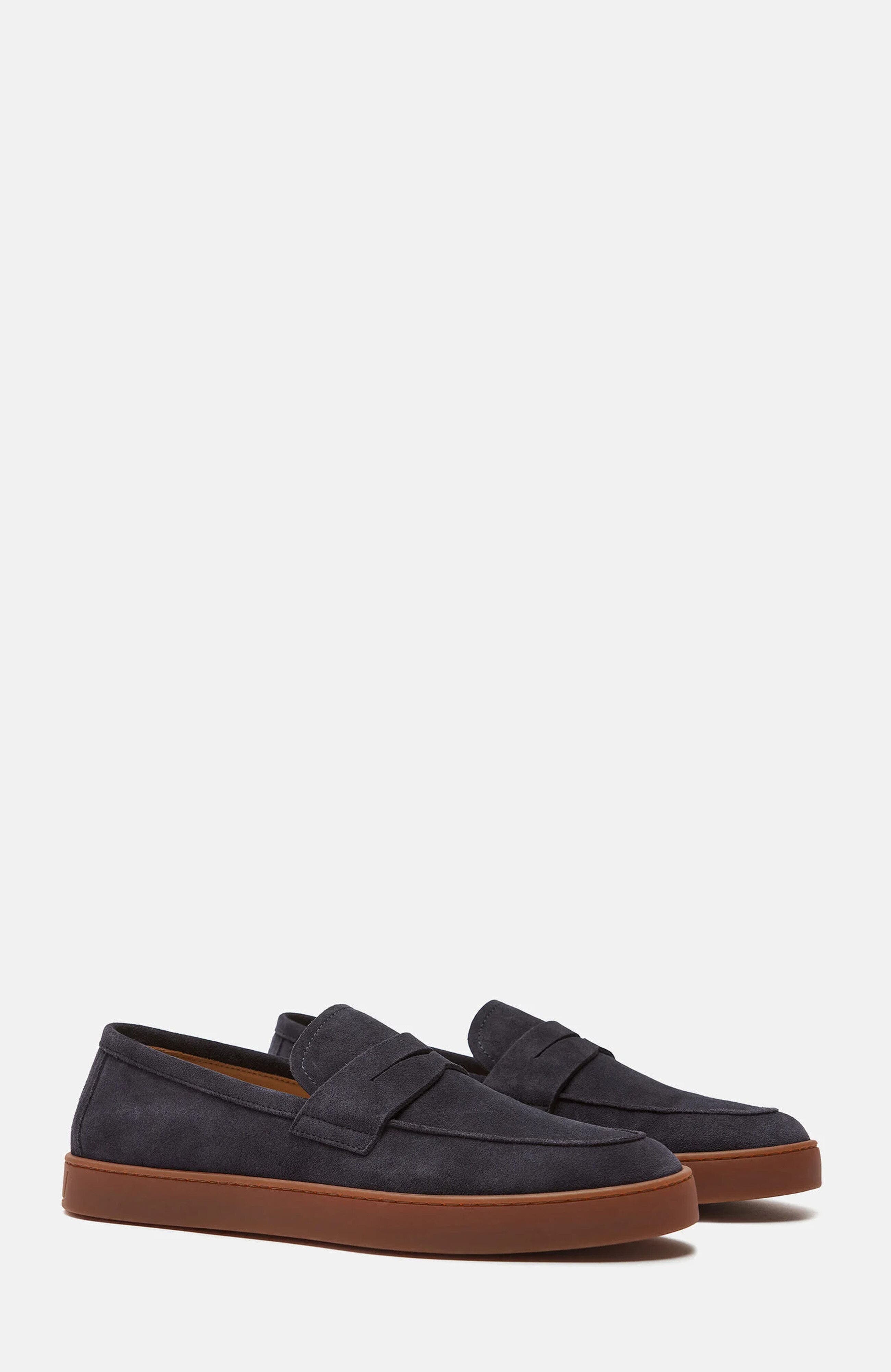 Carlos Sneakers, Main, color, Blue - Suede