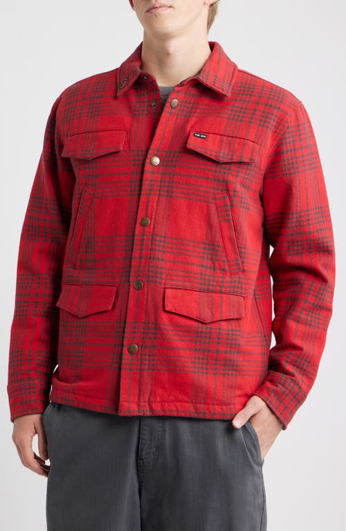 Dark Seas Zilker Cotton Blend Button-up Shirt In Multi