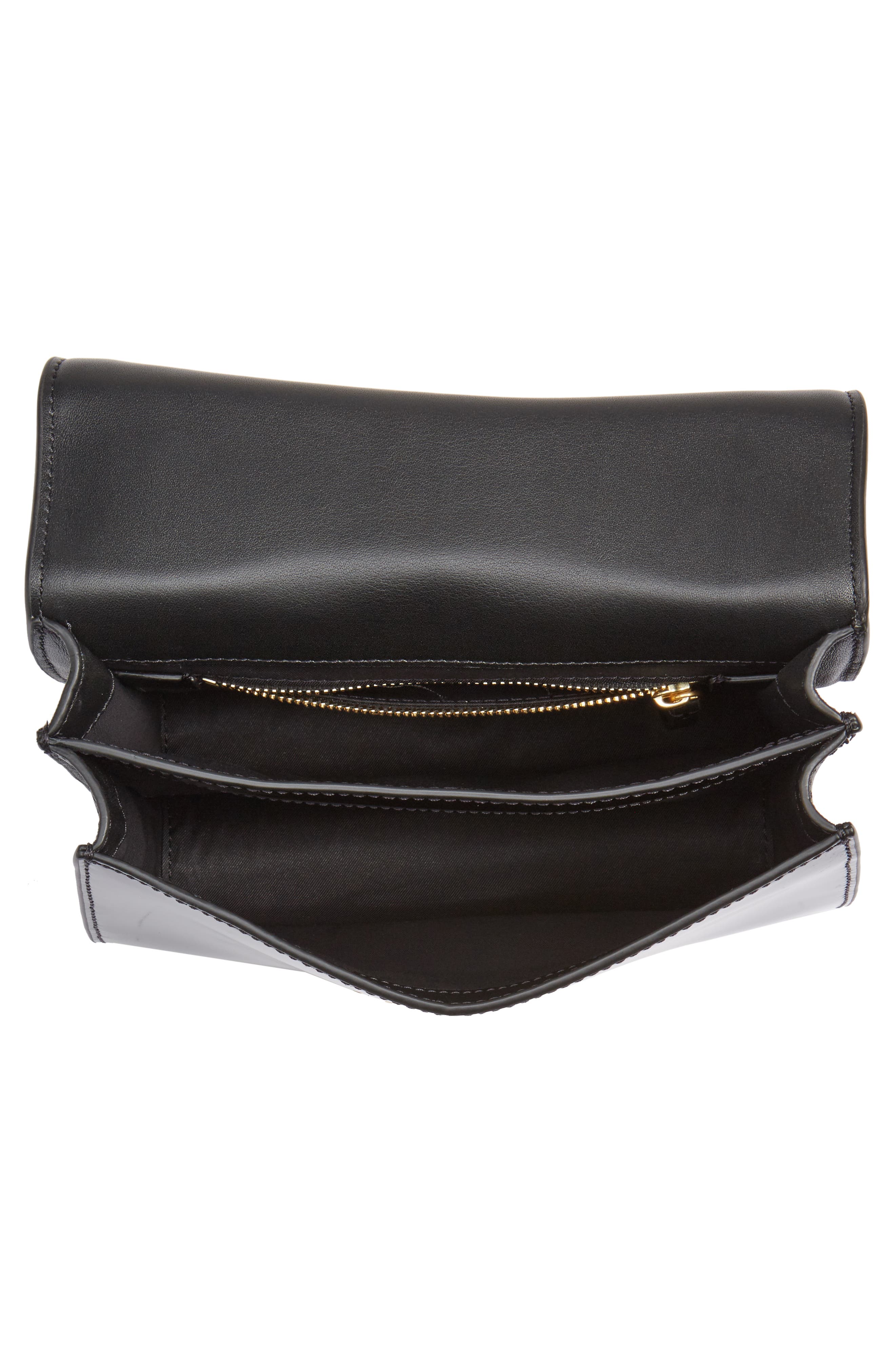 Tory Burch Mini Juliette Leather Top Handle Satchel, Alternate, color, 