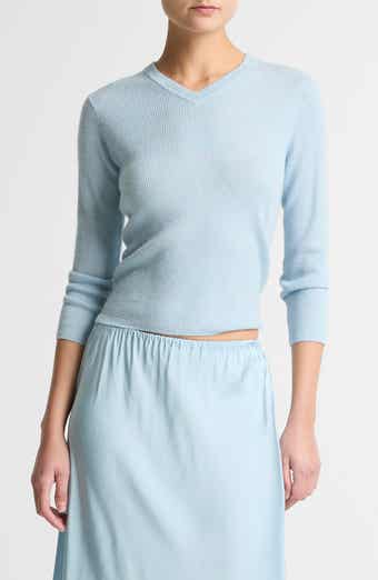 Cashmere & Silk Knit Sweater