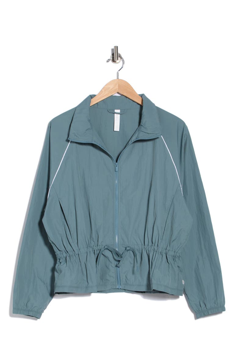 Breakaway Crinkled Jacket, Alternate, color, BLUE GOBLIN