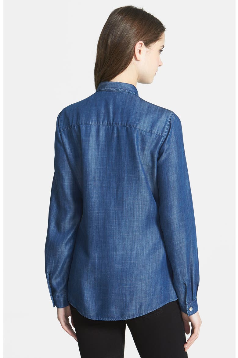 Denim Shirt, Alternate, color, NAVY