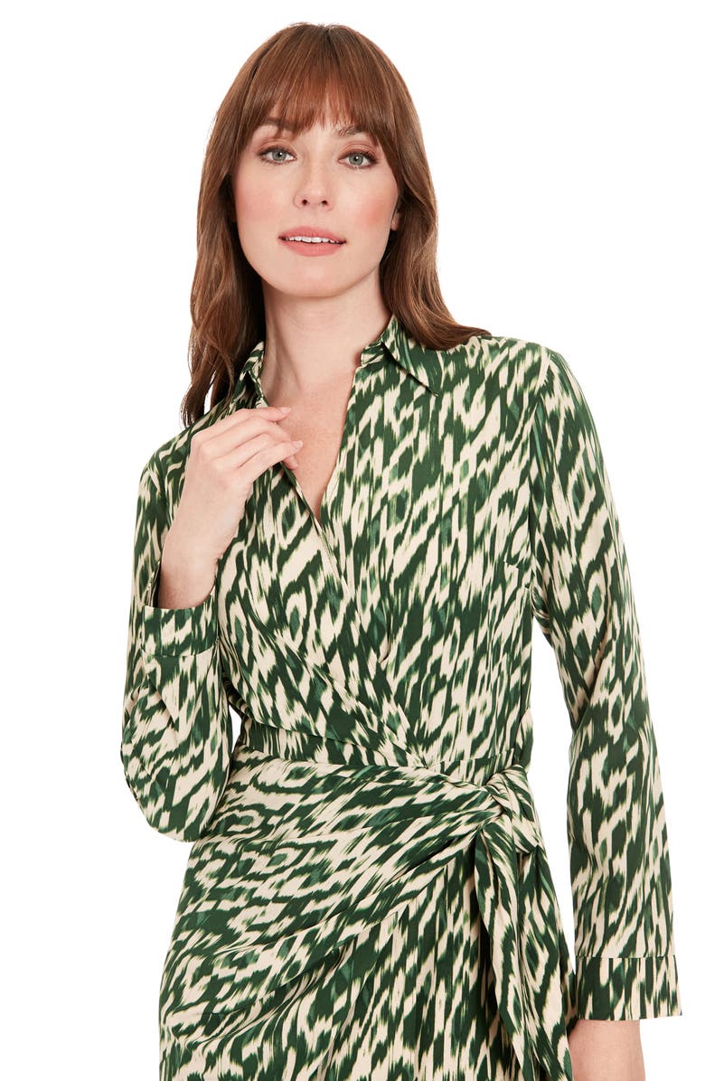 chinese dress ladies Long Sleeve Faux Leather Midi Shirt Dress