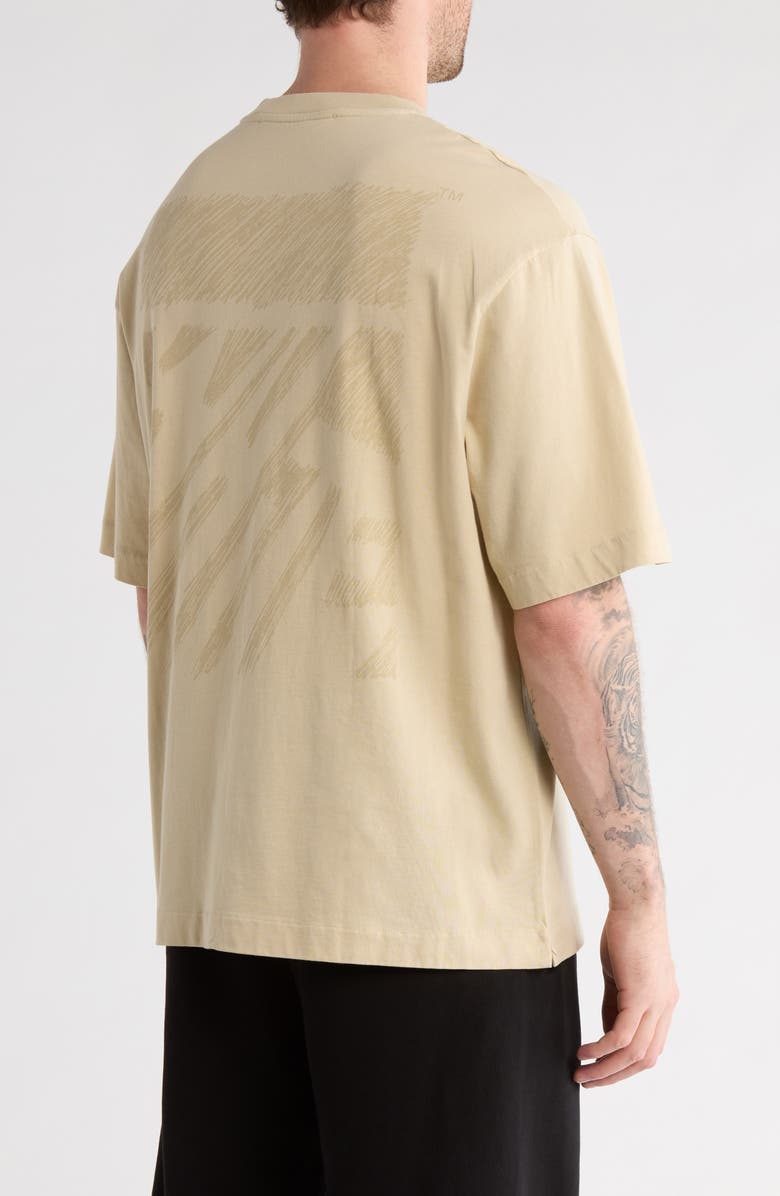 Off-White Scribble Carry Over Skate T-Shirt, Alternate, color, 