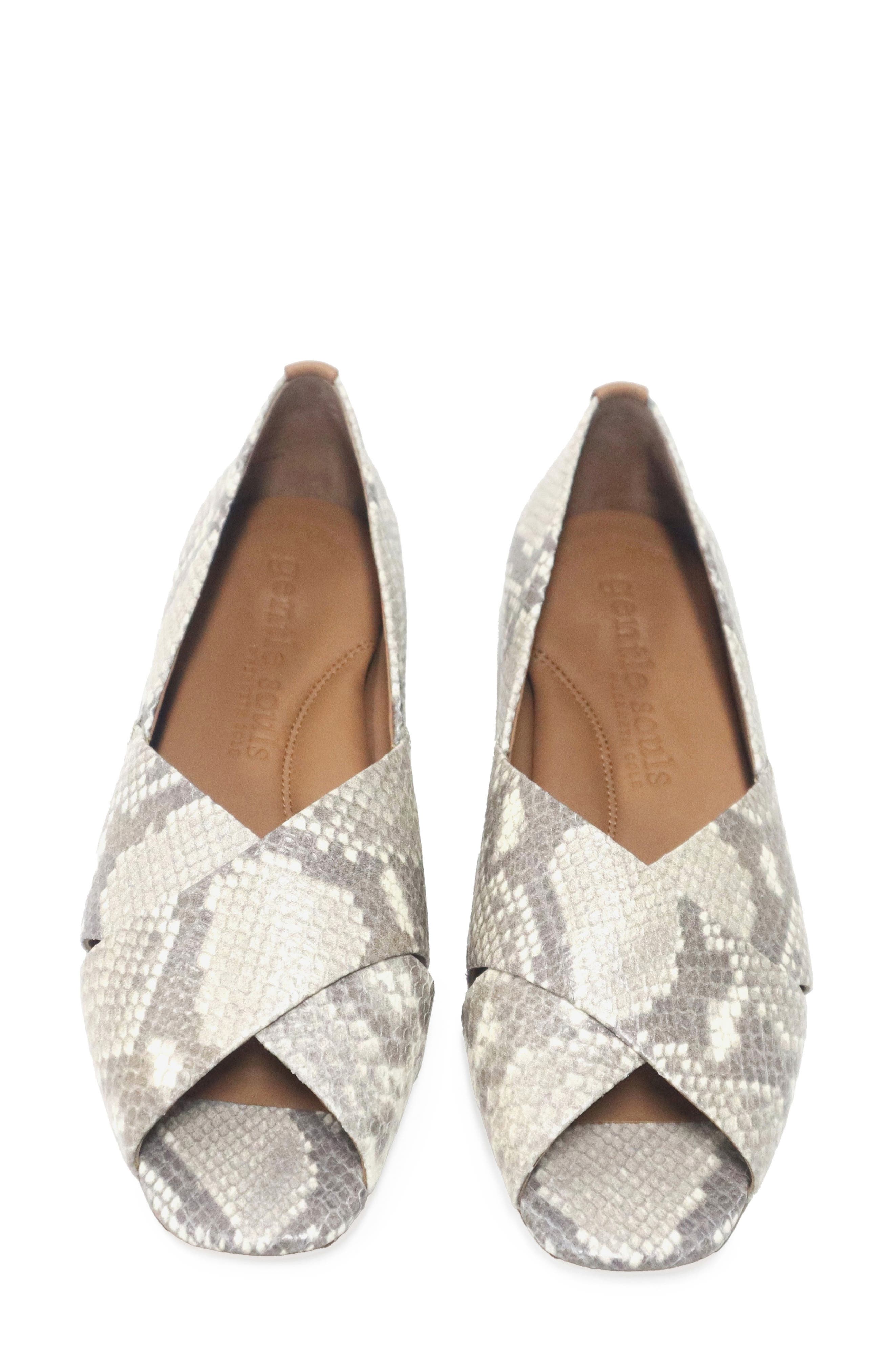 Whoebe Flat, Alternate, color, TAUPE SNAKE