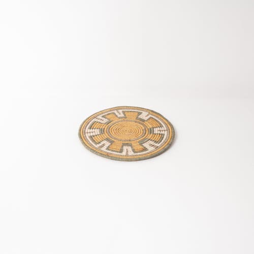 Maadili Collective Sprocket Trivet ~ Elevate Collection In Brown