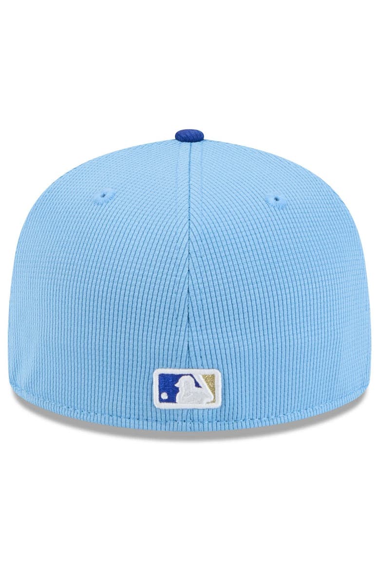 New Era Men's New Era  Light Blue/Royal Kansas City Royals 2025 Spring Training 59FIFTY Fitted Hat, Alternate, color, 