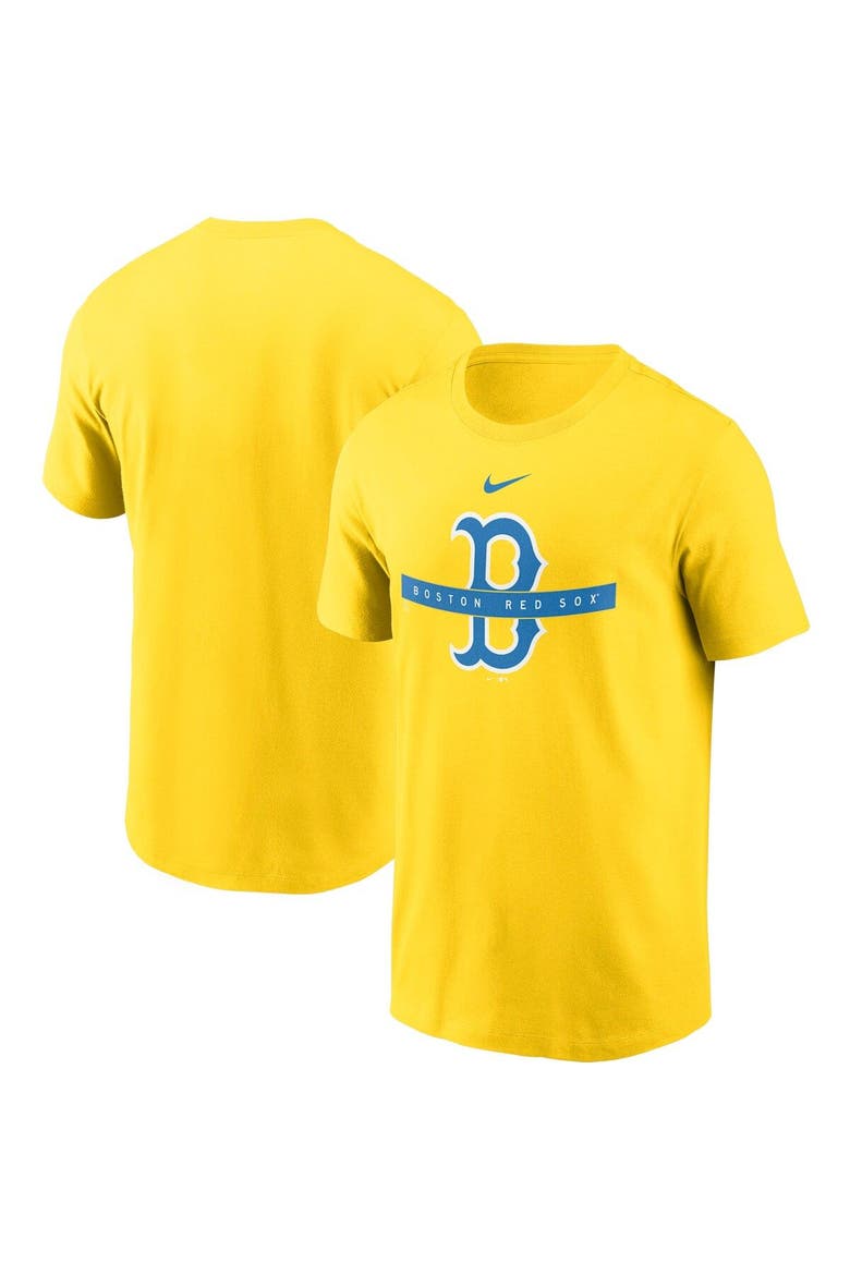 Men's Nike Gold Boston Red Sox City Connect Graphic T-Shirt, Alternate, color, Gold