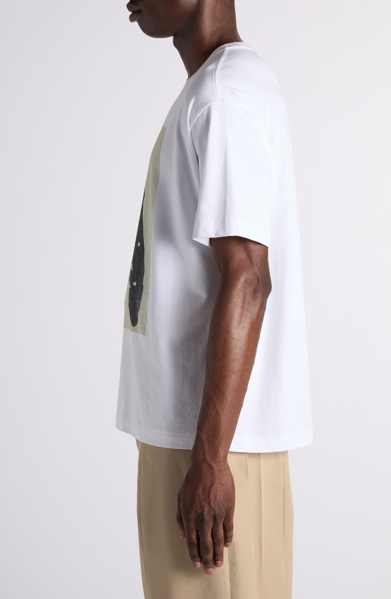 Bottega Veneta Cotton Jersey Graphic T-Shirt, Alternate, color, White