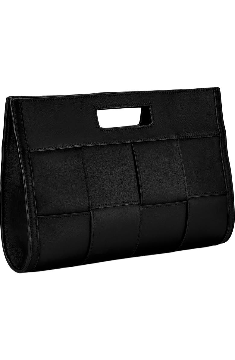 GiGi New York REMY CLUTCH, Alternate, color, Black