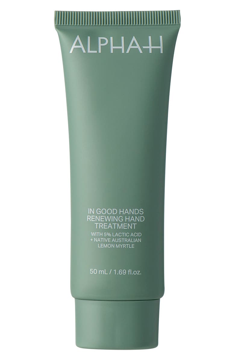 Alpha-H In Good Hands Renewing Hand Treatment with 5% Lactic Acid + Native Australian Lemon Myrtle, Main, color,