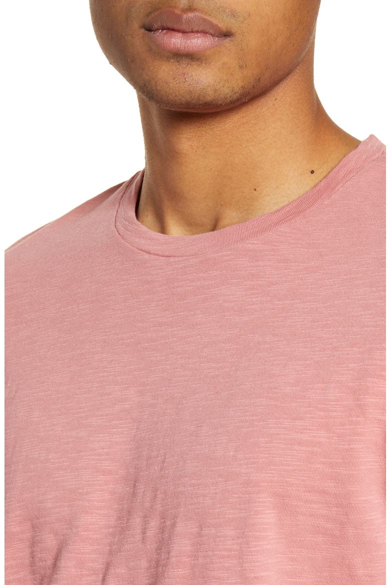 Solid Slub T-Shirt, Alternate, color, PINK COMPACT