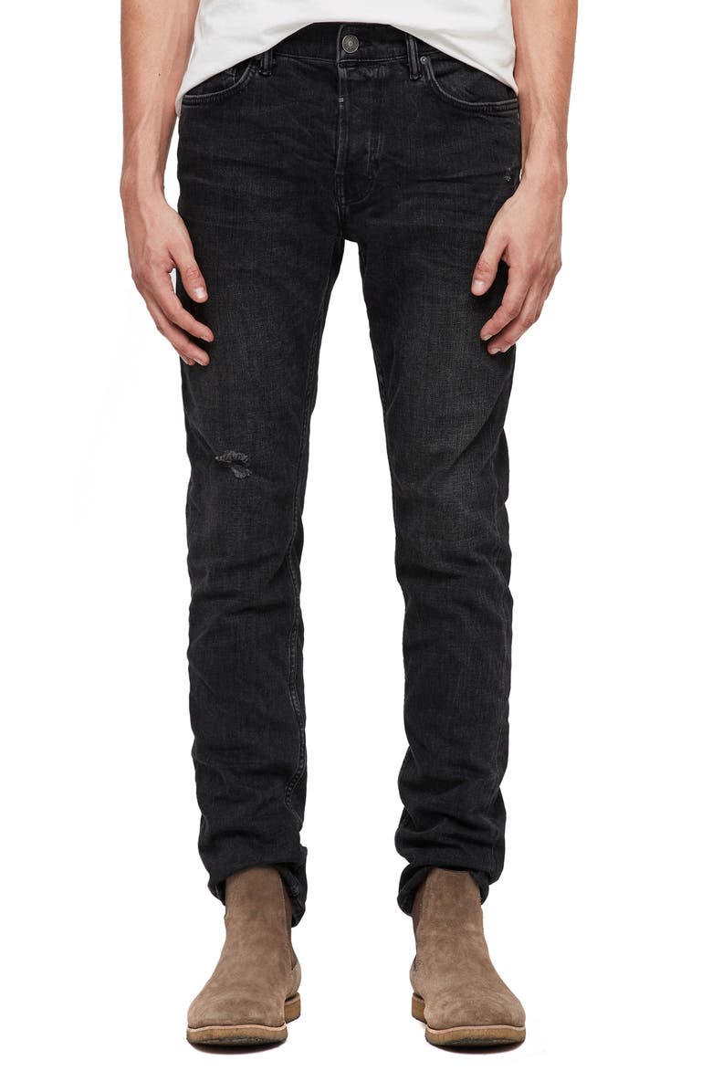 AllSaints Rex Slim Fit Straight Leg Jeans, Main, color, 