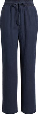 Michael Stars Nolan Linen Drawstring Pants