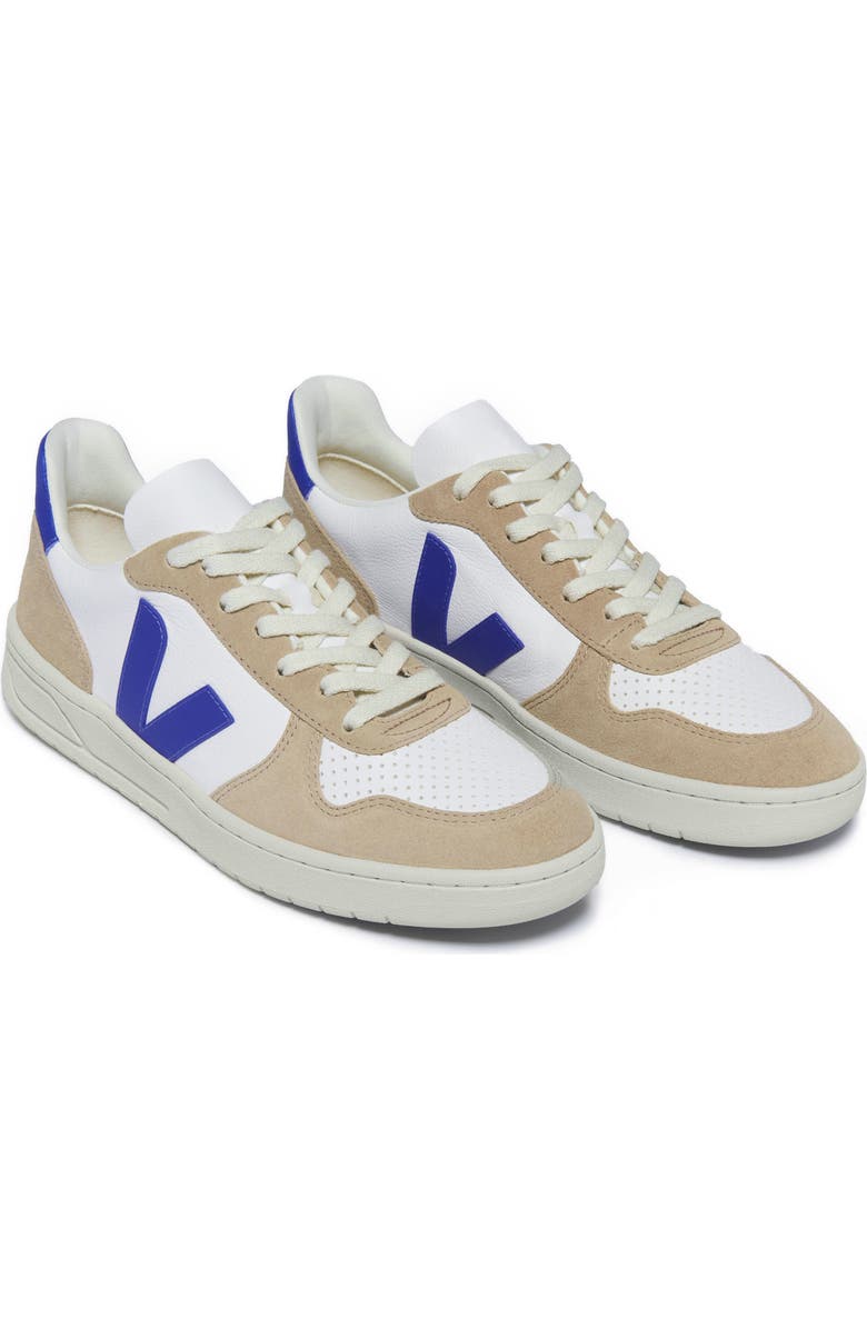 Veja V-10 Low Top Sneaker, Main, color, Extra White Paros Sahara