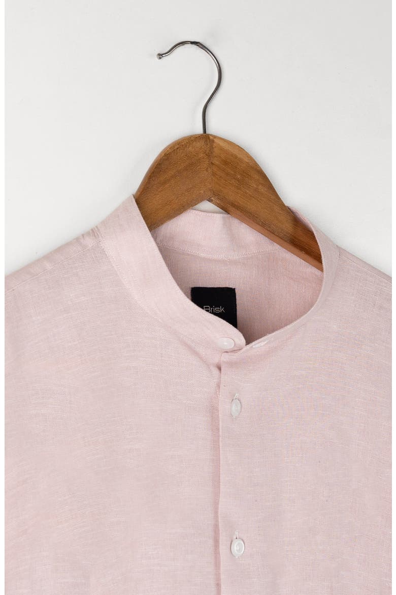 Cotton Linen Shirt, Alternate, color, Light Pink