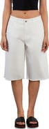 HINT OF BLU Longer Length Denim Shorts