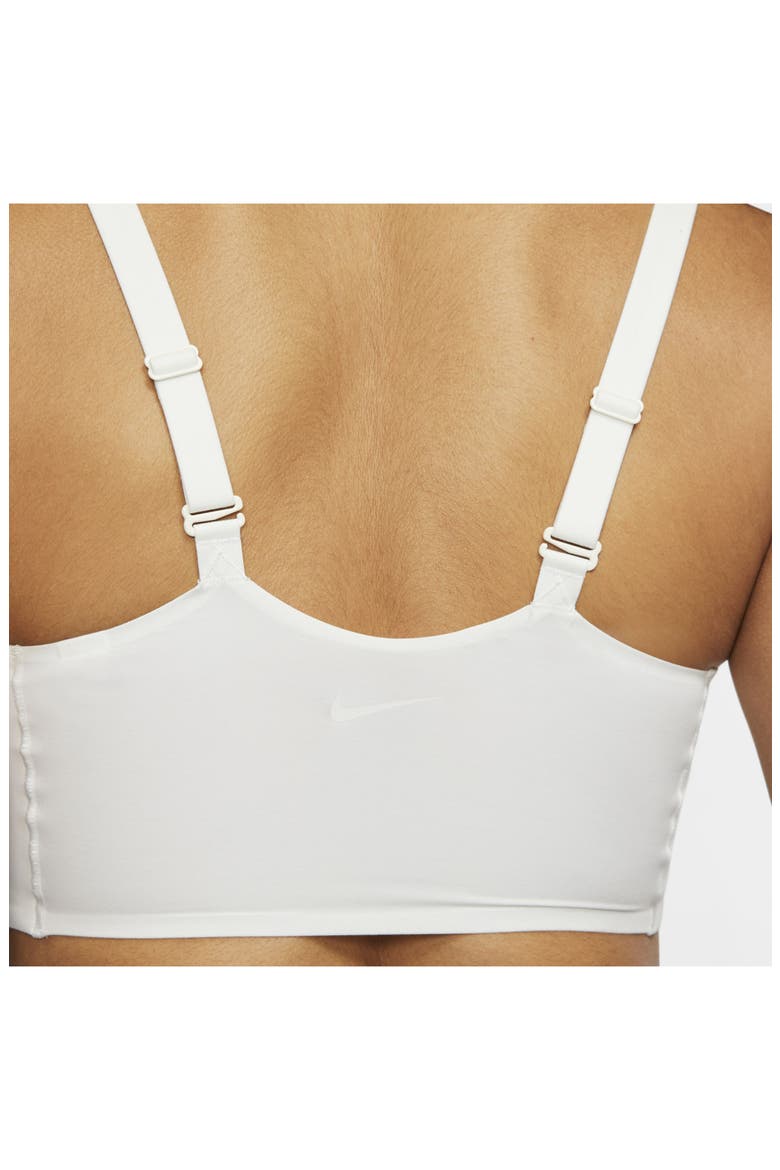 Indy Luxe Sports Bra, Alternate, color, SUMMIT WHITE/ PLATINUM TINT