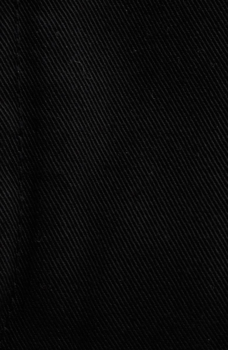 Noah Twill Double Pleat Cotton Pants, Alternate, color, Black