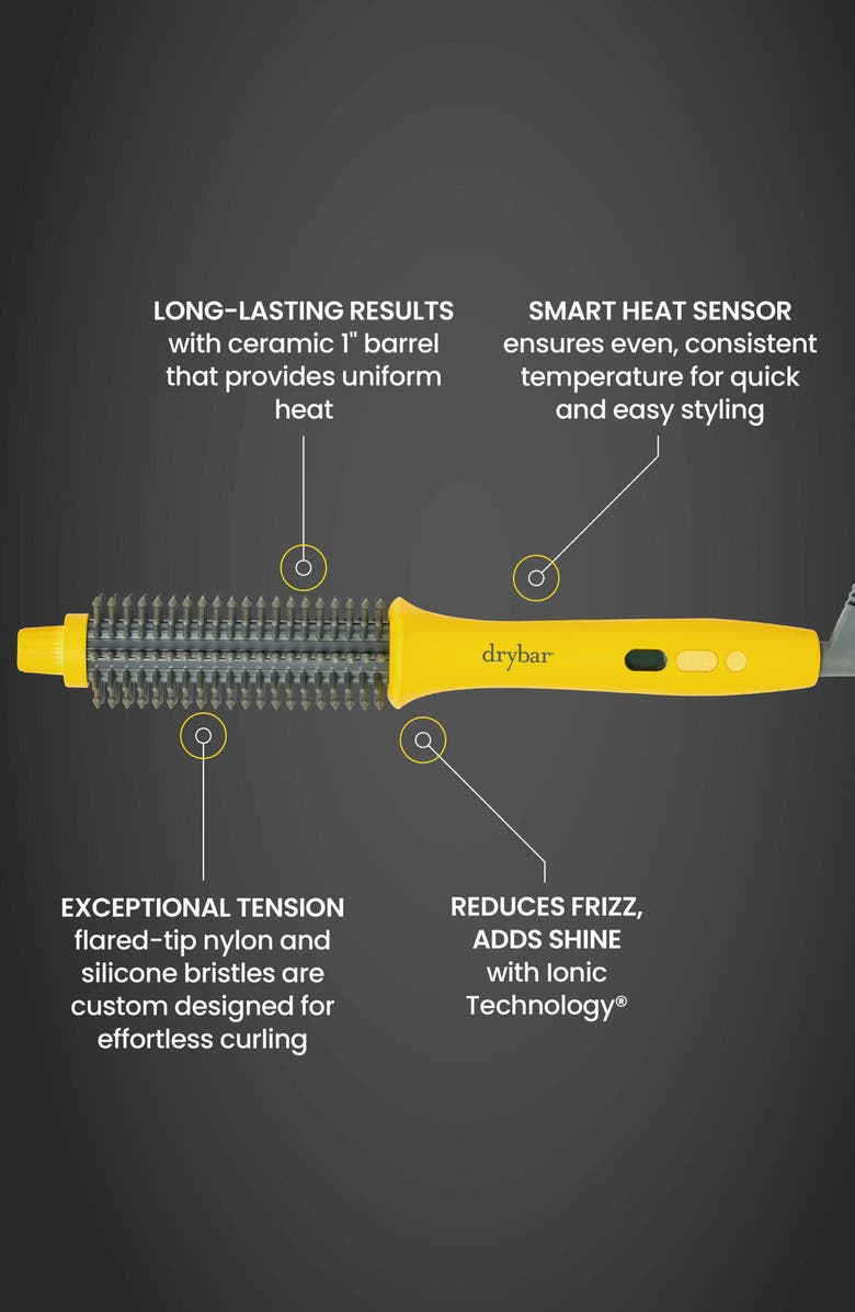 Drybar The Curl Party Heated Curling Round Brush, Alternate, color, 