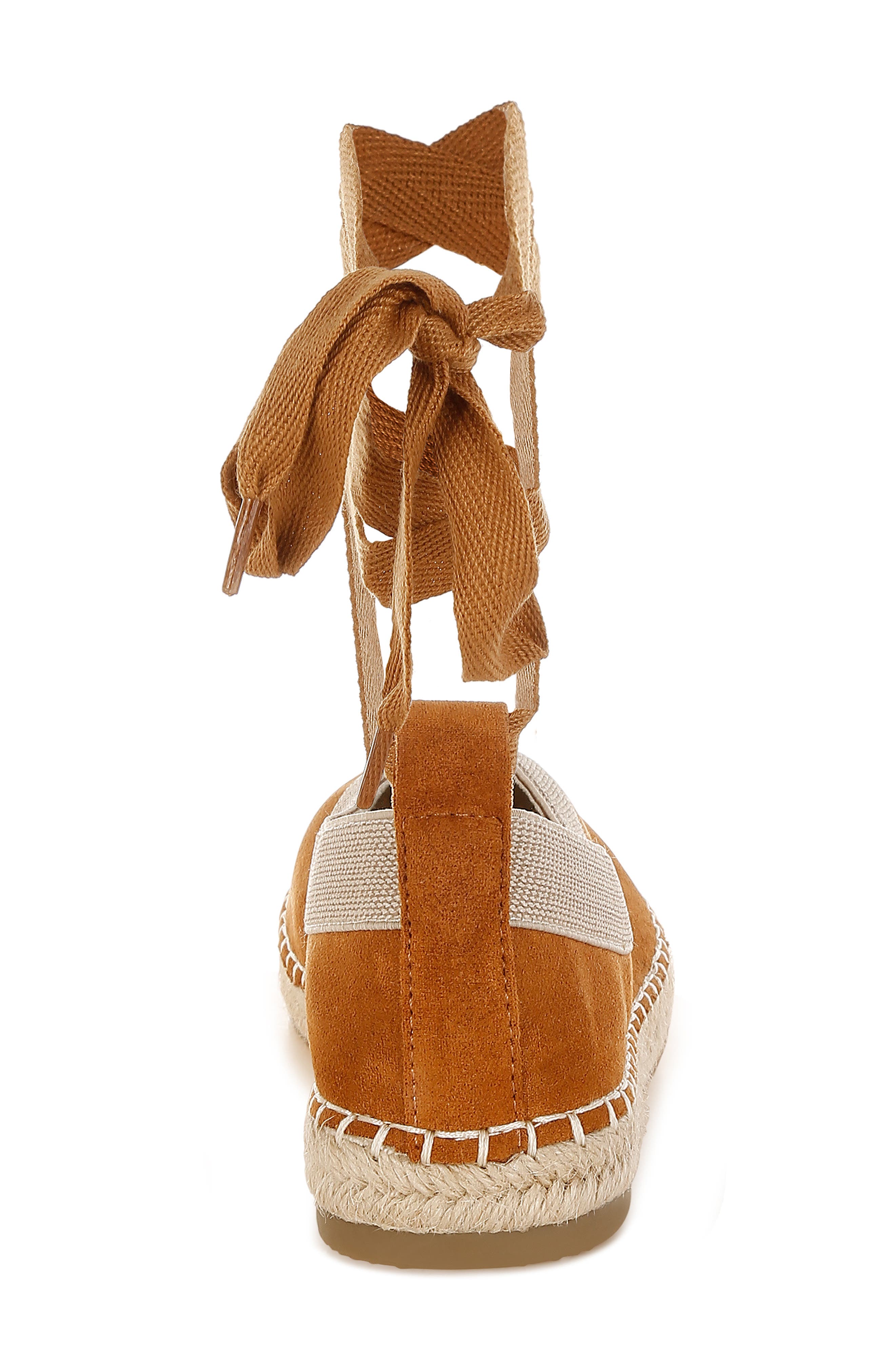 LONDON RAG Yalva Detachable Ankle Wrap Tie Flat, Alternate, color, Tan