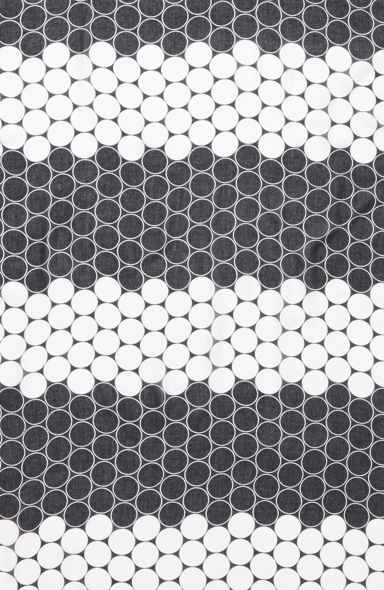 Marc Jacobs MARC BY MARC JACOBS Patterned Scarf, Alternate, color, 