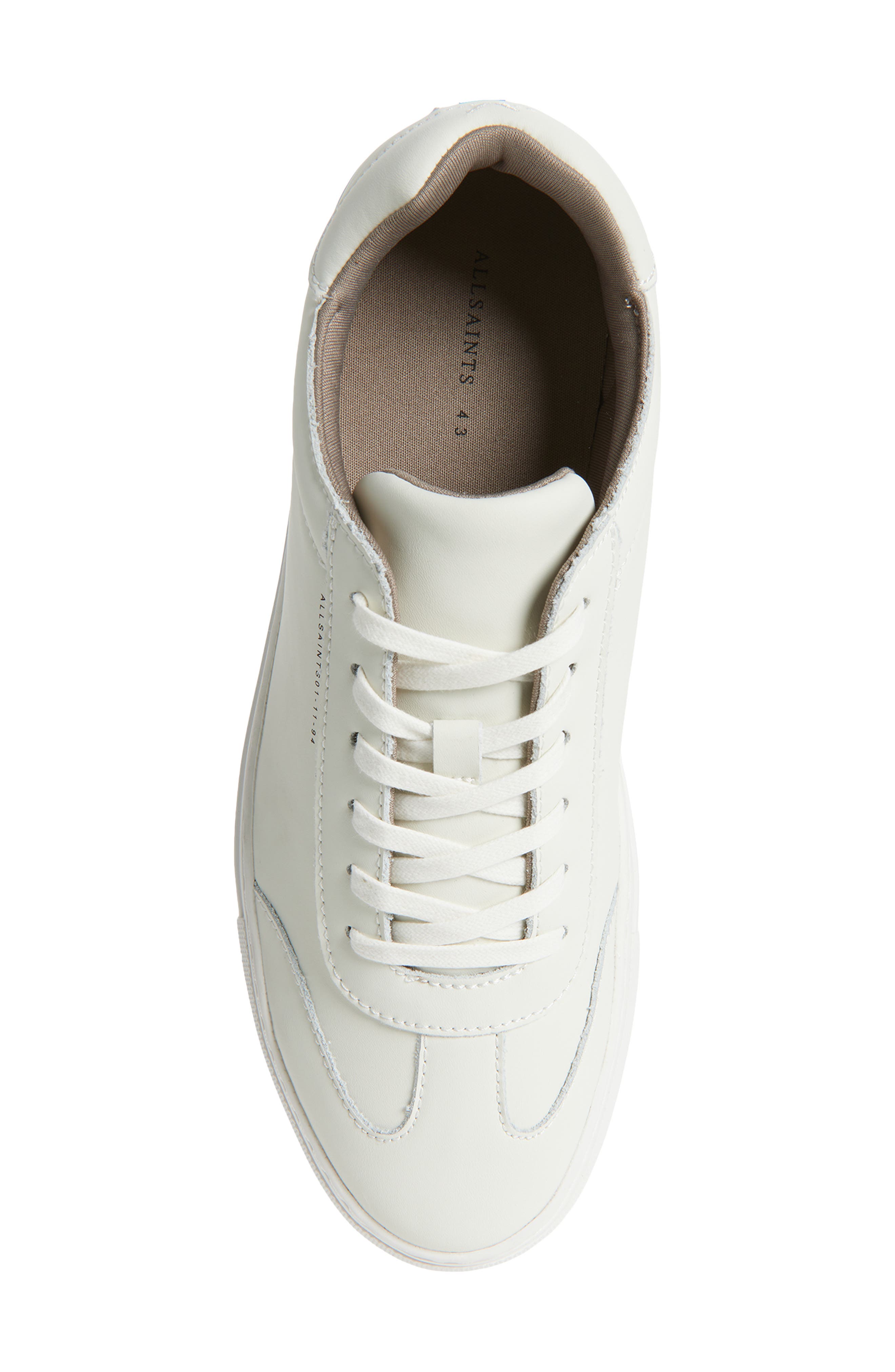 AllSaints Flip Low Top Sneaker, Alternate, color, White
