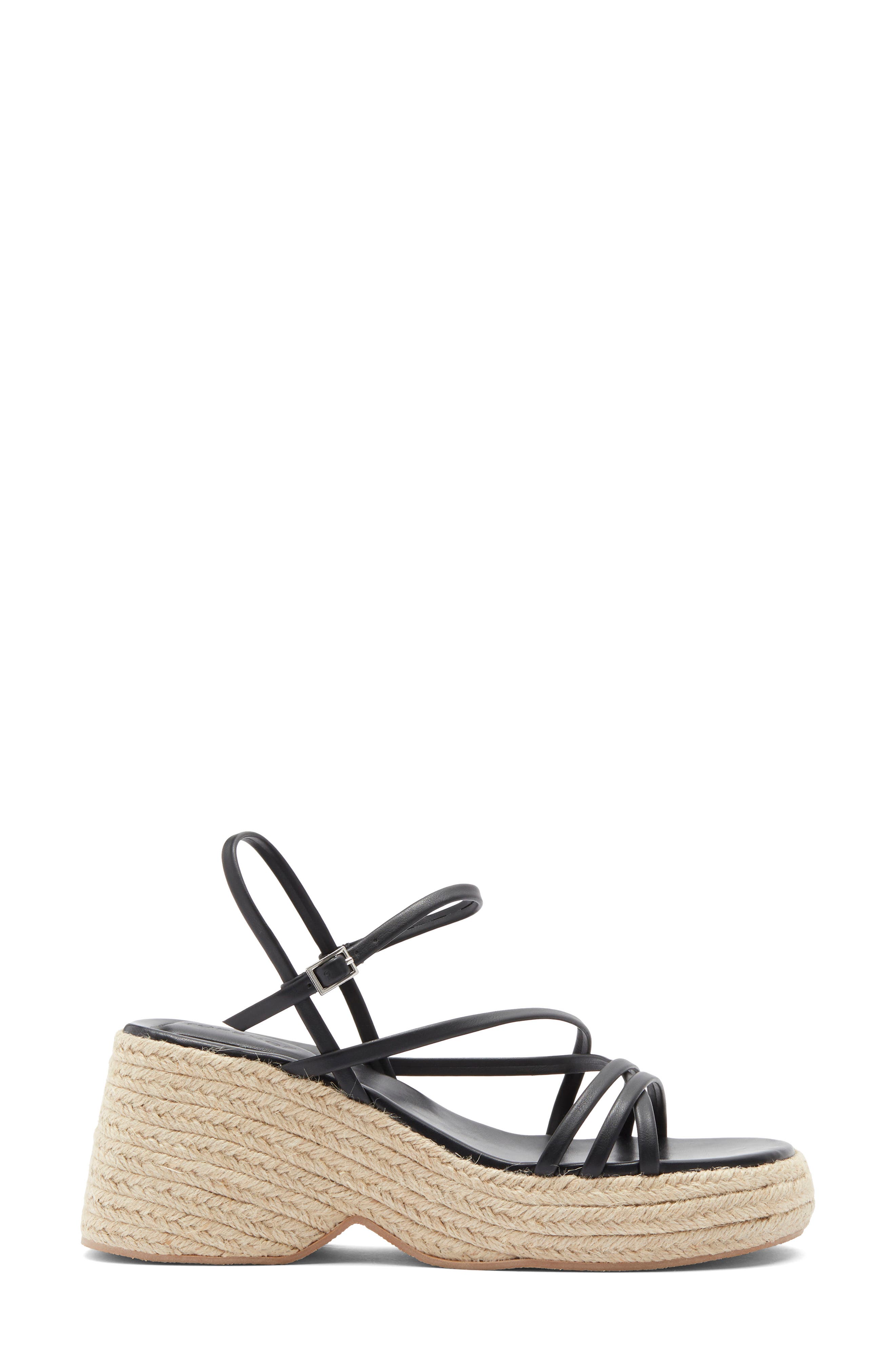 Topshop Jess Espadrille Platform Sandal, Alternate, color, 