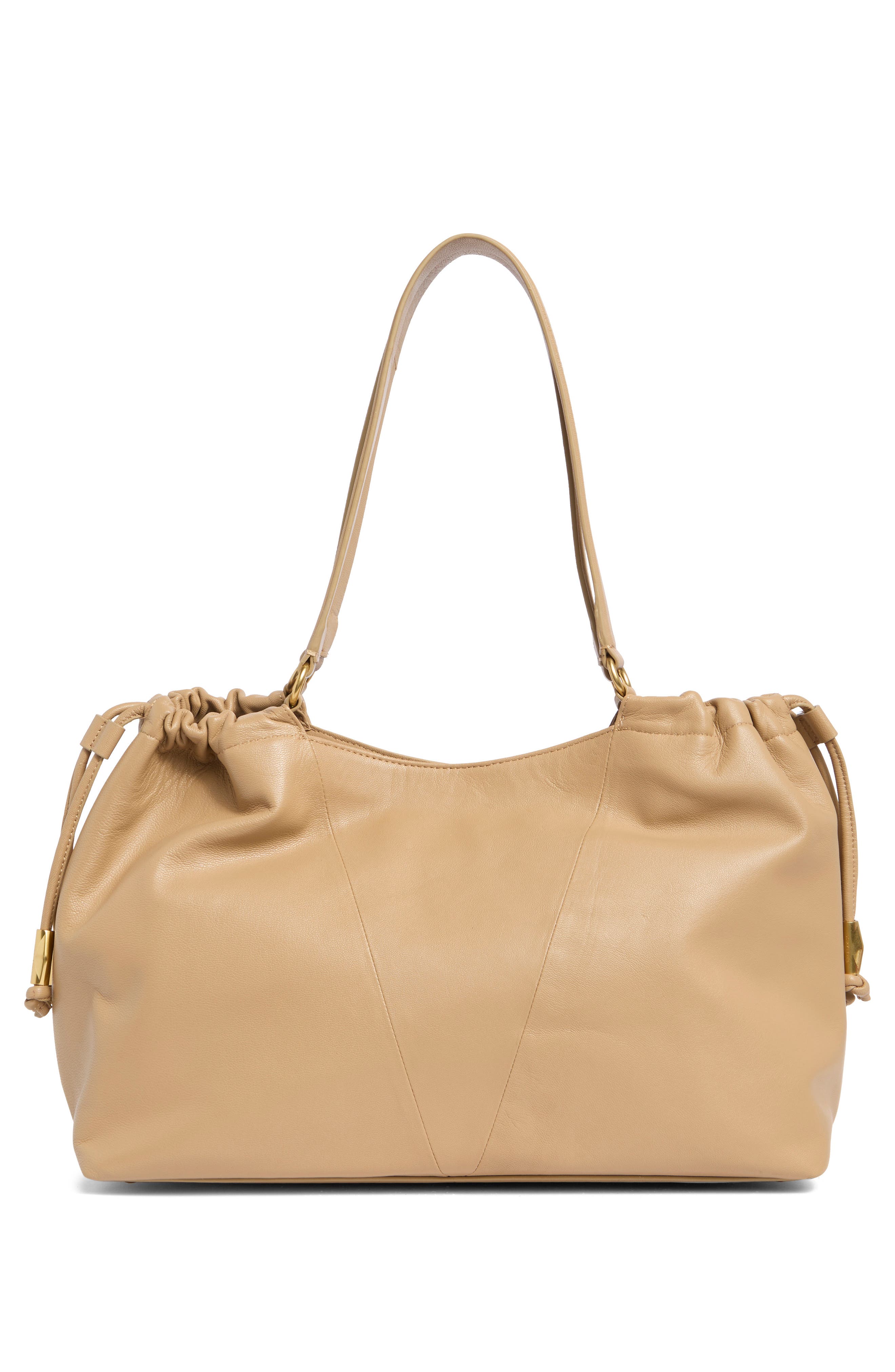 Leane Leather Tote, Alternate, color, BROWN