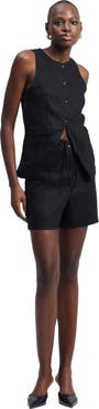 Reistor Hemp Shorts in Black